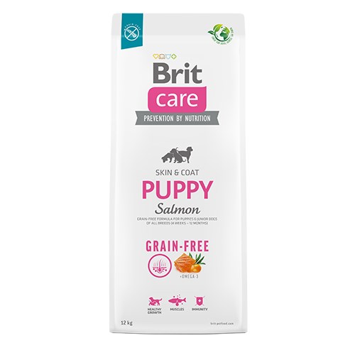 BRIT CARE GRAIN FREE PUPPY SALMON (ЛОСОС, БЕЗ ЖИТАРИЦИ)