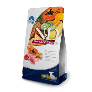 FARMINA N&D TROPICAL SELECTION - LAMB, SPELT, OATS AND TROPICAL FRUITS PUPPY MINI
