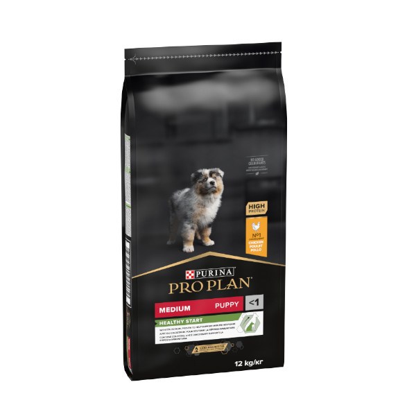 PURINA® PRO PLAN® DOG MEDIUM PUPPY HELTHY START - БОГАТА СО ПИЛЕ