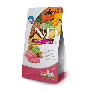 FARMINA N&D TROPICAL SELECTION - PORK, SPELT, OATS AND TROPICAL FRUITS ADULT MINI